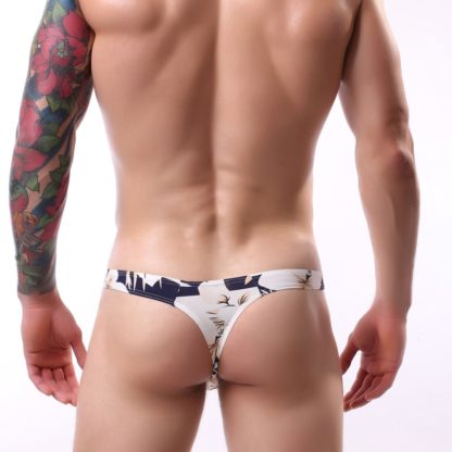 2019 Fashion Print Men Thongs All Products - Underwear & Thongs For Men