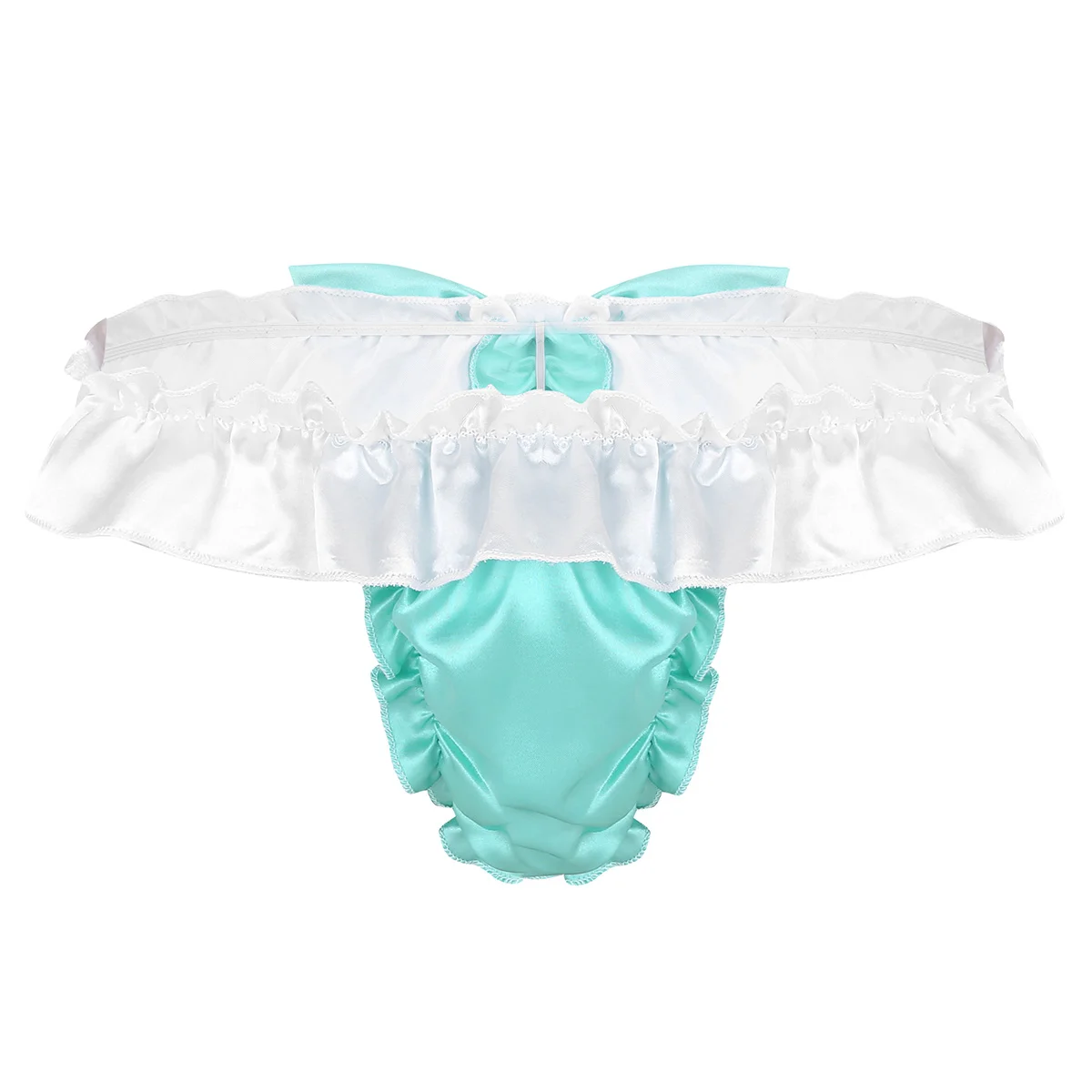 All Products - Underwear & Thongs For Men Shiny Soft Satin Lingerie With Bowtie Shiny Soft Satin Lingerie With Bowtie All Products - Underwear & Thongs For Men