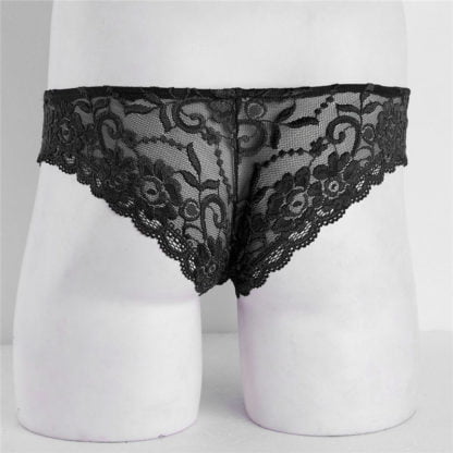 Sexy Gay Men Lacy Thongs All Products - Underwear & Thongs For Men