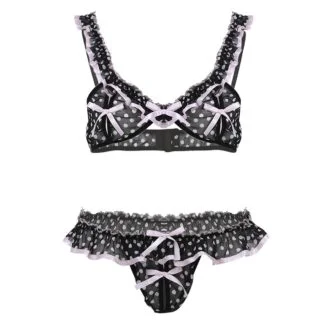 Pink / Black Unicorn All Over Body Lingerie All Products - Underwear & Thongs For Men