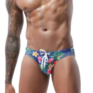 Leather Basket Jockstrap with Padlock All Products - Underwear & Thongs For Men