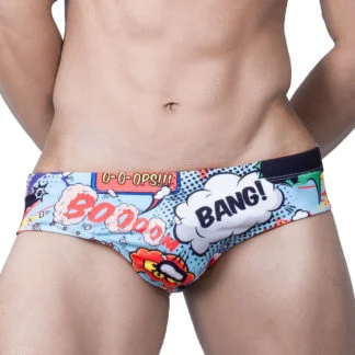 Padded Men Sexy Pouch Swimming Briefs All Products - Underwear & Thongs For Men