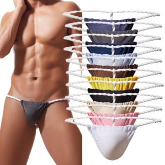 Gay Men Strings With Erotic Penis Pouch All Products - Underwear & Thongs For Men