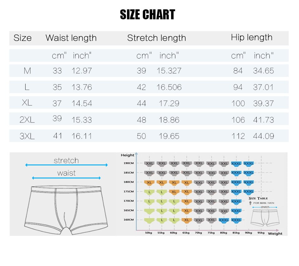 Breathable Sporty And Sexy Underwear - Set Of 5 Pieces