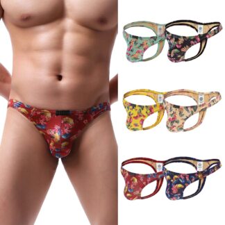 Leopard Lace Panties For Men All Products - Underwear & Thongs For Men