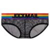 Sexy Breathable Rainbow Band & Fishnet Pants All Products - Underwear & Thongs For Men
