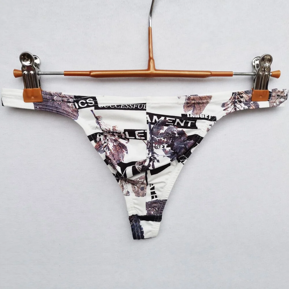 Fashion Print Mens G-Strings, 5pcs set All Products - Underwear & Thongs For Men