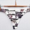 Fashion Print Mens G-Strings, 5pcs set All Products - Underwear & Thongs For Men