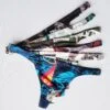Fashion Print Mens G-Strings, 5pcs set All Products - Underwear & Thongs For Men