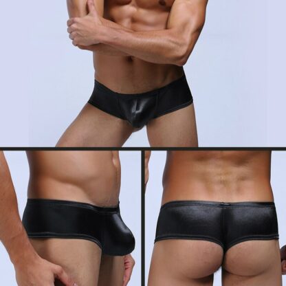 Ultra Low-Rise Metallic Shine Boxers For Men All Products - Underwear & Thongs For Men