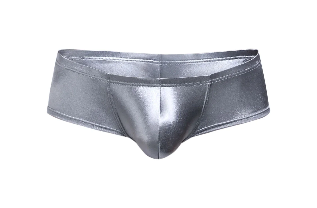 Ultra Low-Rise Metallic Shine Boxers For Men All Products - Underwear & Thongs For Men