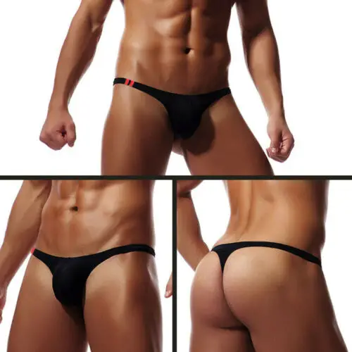 Men’s Ultra Light Thongs With Penis Pouch All Products - Underwear & Thongs For Men